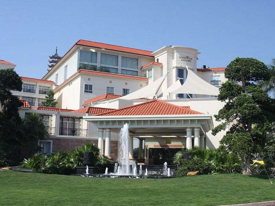 Dongguan Goodview Hotel Sangem Qiaotou Exteriör bild
